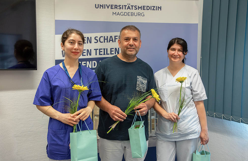 Zeki Keles, Gözde Devici und Arzu Karakaya